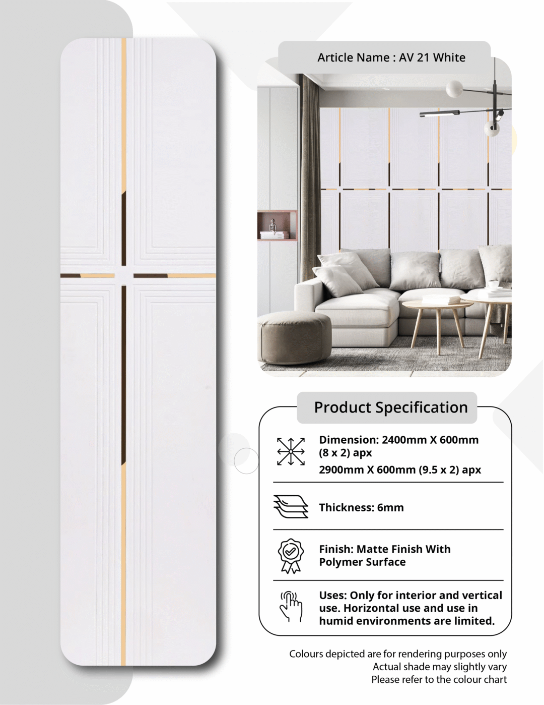 AV 21 White